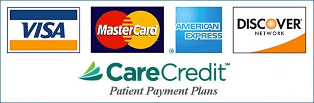 accepting dental insurance and all major credit cards